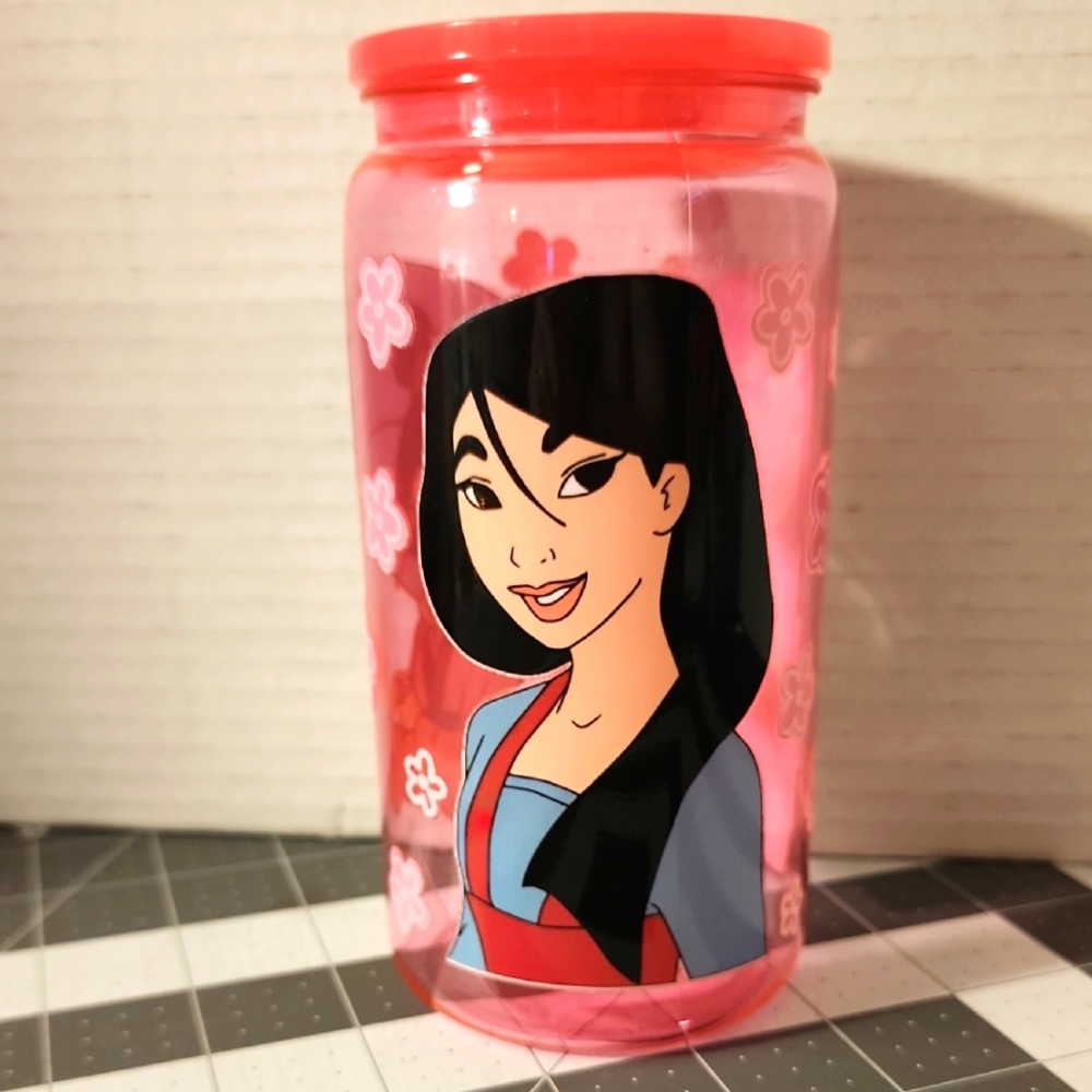 Mulan plastic 16oz tumbler - Discounted